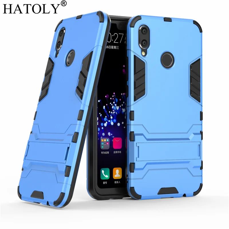 Защитный чехол HATOLY для huawei P Smart Plus из силиконовой резины 6 3 дюйма | Мобильные