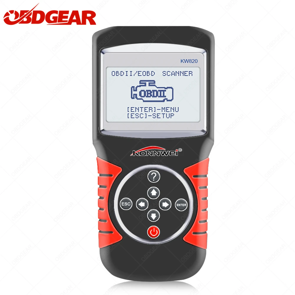 2019 лучший OBD2 Авто диагностический сканер Konnwei KW820 Поддержка Распечатать Дата