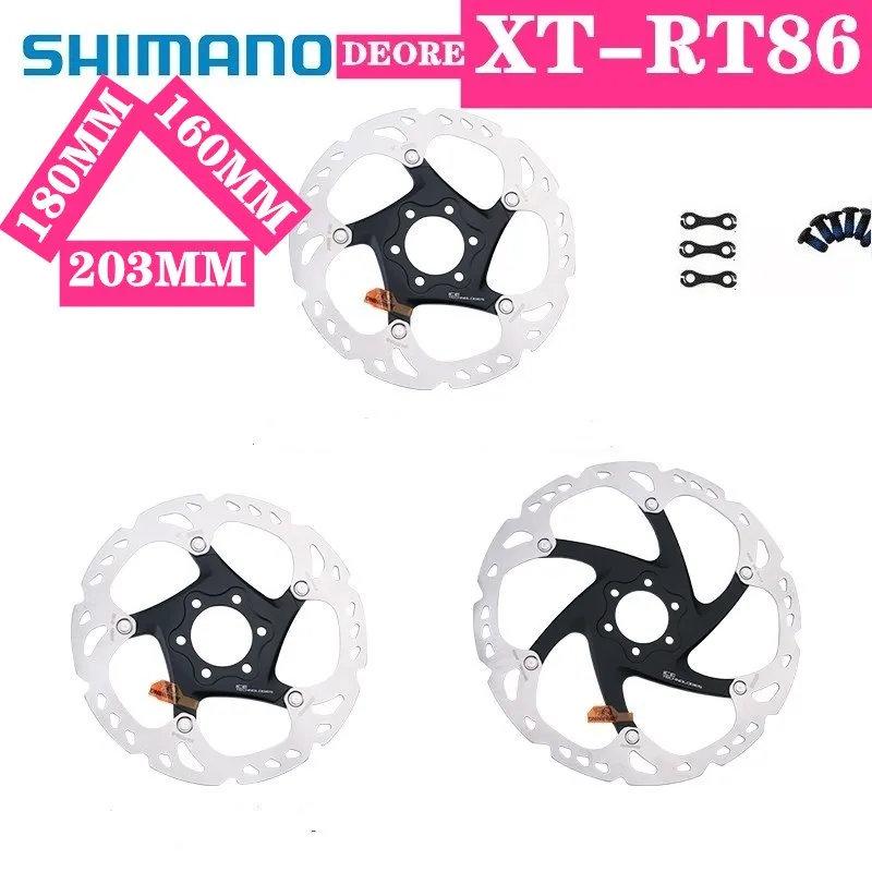 Shimano SM RT86 S шесть гвоздей тормозной диск для M785 масло дисковый тормоз/XT