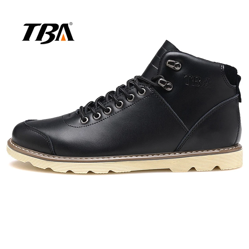 TBA Новый Походные Ботинки Мужчины Осенью И Зимой Прогулки Водонепроницаемый Кожа