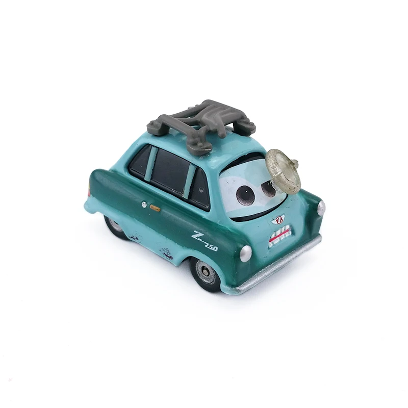 Дисней Pixar Cars 2 преподаватель Z с очками 1:55 металл литой автомобиль развивающие