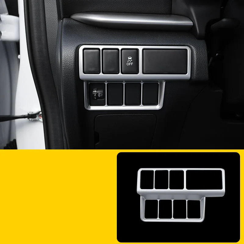 abs chrome 1pcs Подсветка приборной панели панель в управление положение шестерни ручка автомобильные аксессуары для Mitsubishi ECLIPSE CROSS - Цвет: abs chrome 1pcs