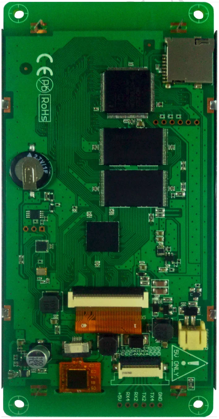 Dmt85480c050 _ 07w dmt85480c050 07wn/T DWIN 5 дюймовый последовательный экран DGUS II узкая рамка IPS