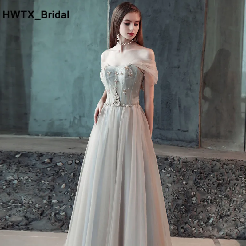 Элегантные платья подружки невесты с бусинами 2018 торжественное длинное