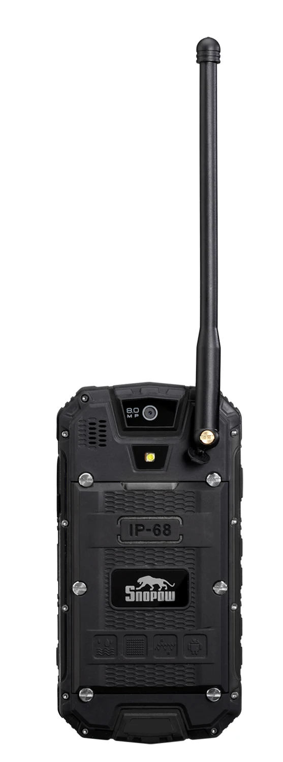Original Snopow M5 4G LTE Walkie Talkie PTT Smartphone MTK6735 2GB 16GB 4.5'' NFC OTG 13MP IP68 Waterproof Mobile Phone PK m8 m9