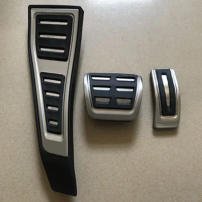 full set 3 pcs TTCR-II автомобиля педаль для Audi A4 S4 RS4 B9 8 W Модифицированная ног RHD на пластины акселератора газа ремонт площадку украсить правый - Название цвета: full set 3 pcs