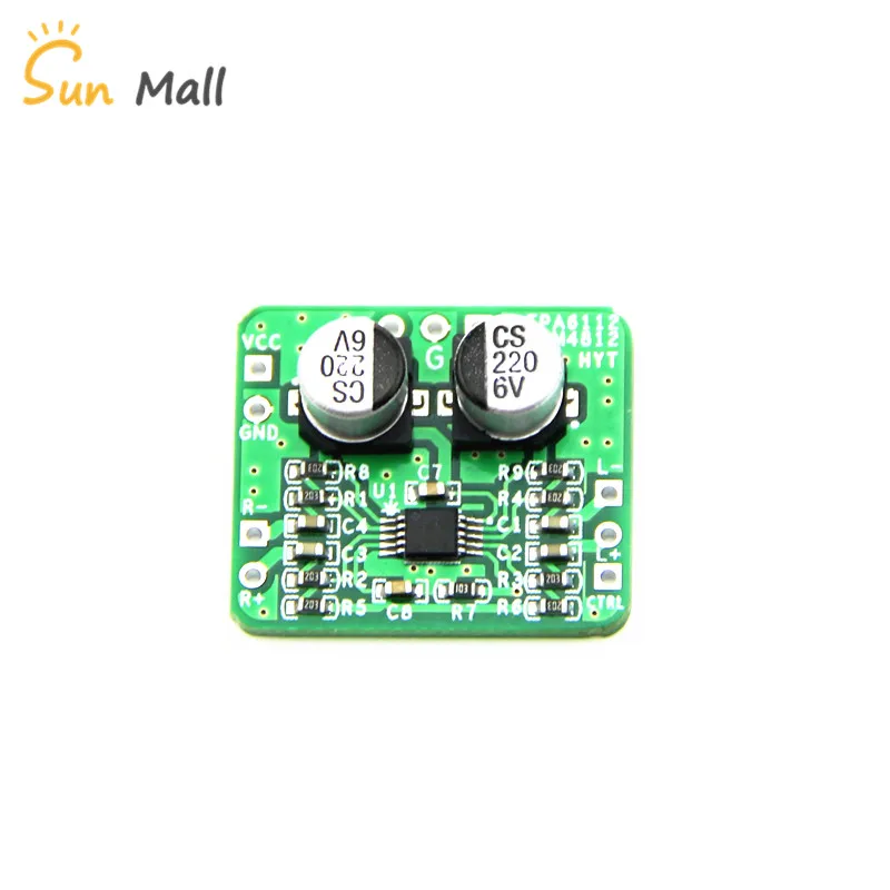 1 шт. Плата усилителя дифференциальный баланс TPA6112 и SGM4812 HIFI Amp Module150Mw 3 5V|Детали
