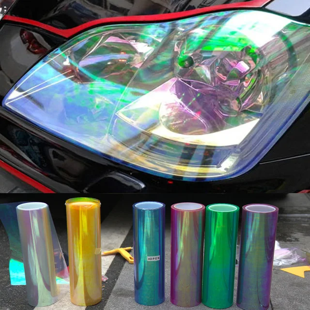 

0.3*2M Chameleon Car Styling Film Headlights Stickers Color Change Film Vinyl Film Auto Sticker Car accessories