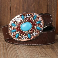 hot sale designer belts women plate buckle wedding sash brand high quality waist strap coffee cowboy jeans belt men