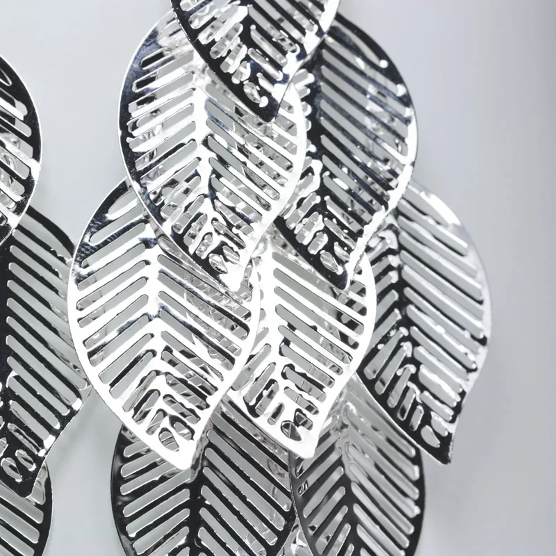 New Fashion Long Silver Earrings Hanging Tassels Leaves for Women Jewelry Party Bijouterie ersa05 | Украшения и аксессуары