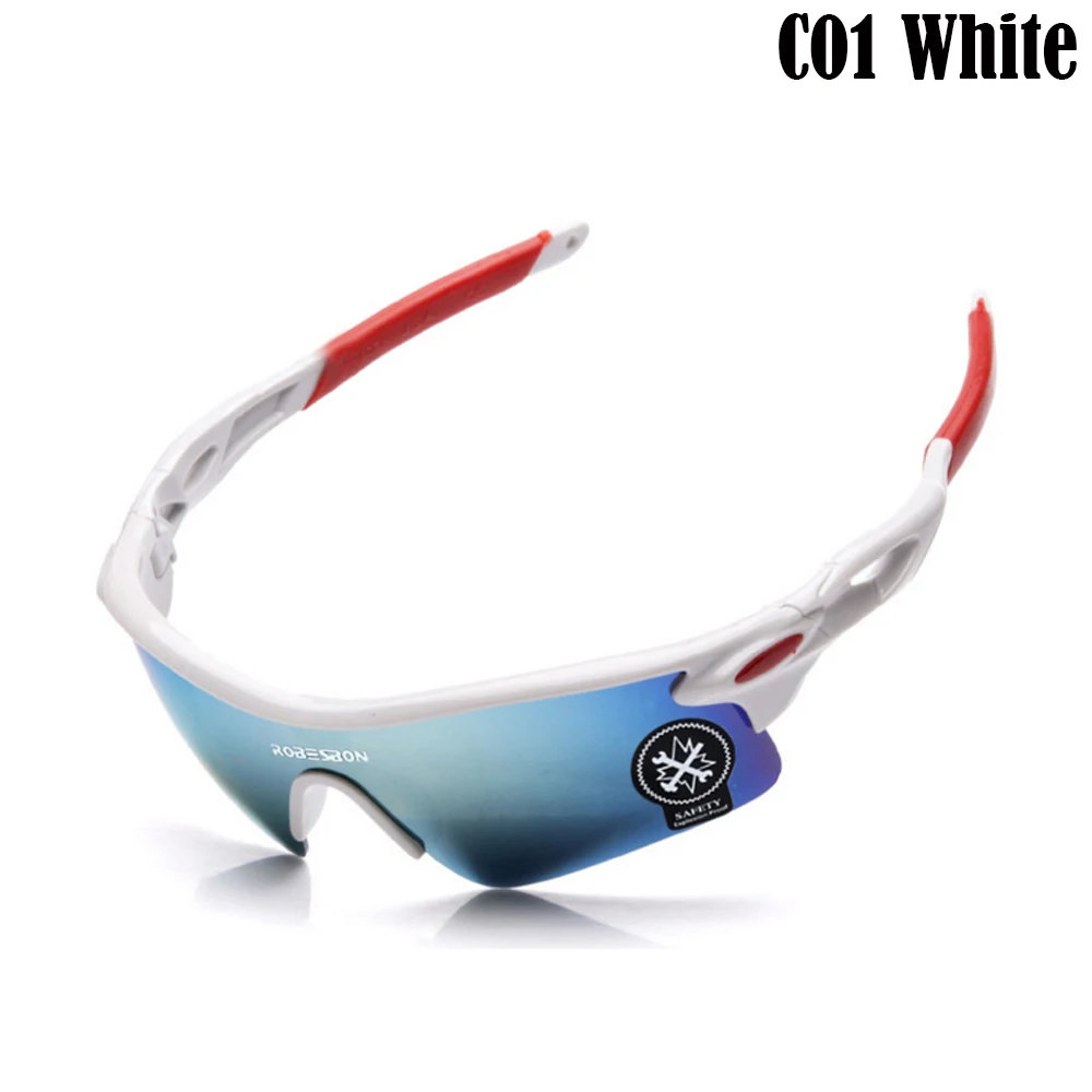 C01 White MASCUBE мужские и женские уличные походные очки спортивные очки для горного велосипеда мотоциклетные солнцезащитные очки - Цвет: C01 White