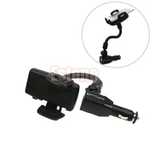 1 pcs Car Cigarette Lighter Mount Stand Holder 2 USB Port Charger For Cell Phone New
