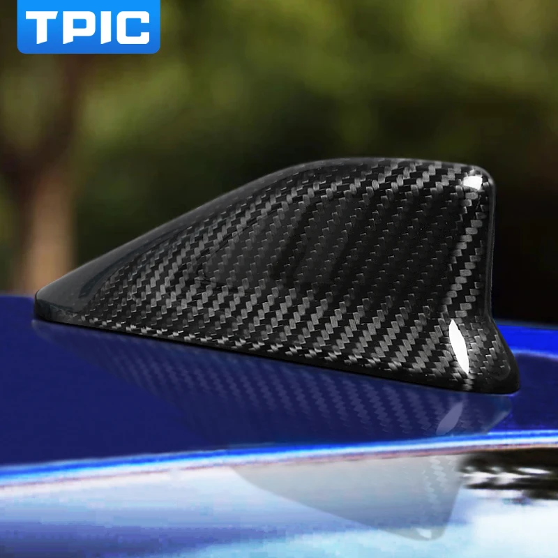 TPIC автомобильный радиоприемник из углеродного волокна Акулий плавник антенна