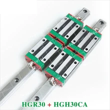Линейные направляющие HG30 30 мм HIWIN оригинальные HGR30 и блоки HGH30CA