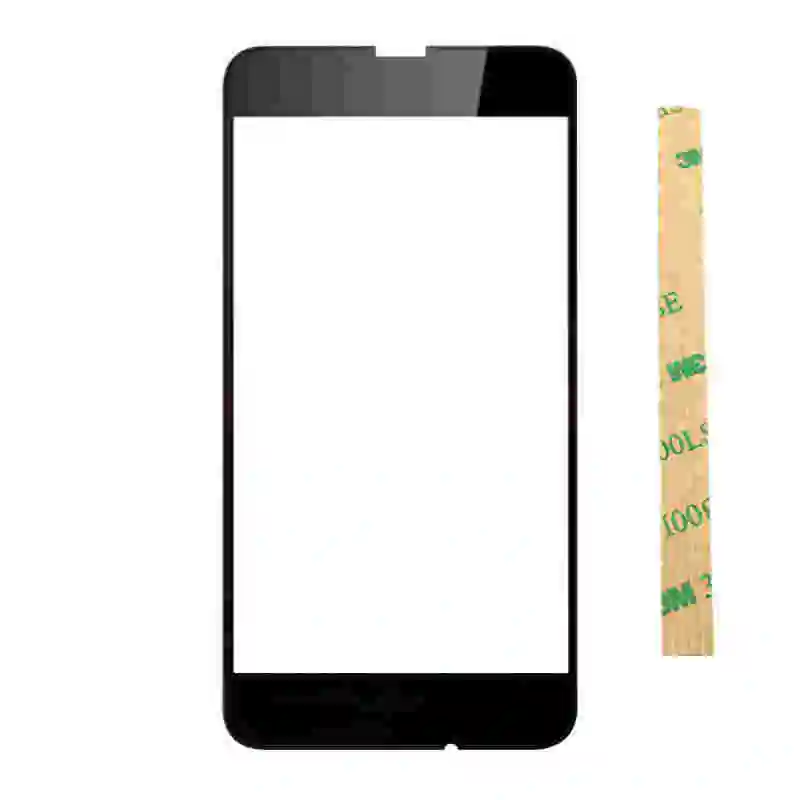

RTBESTOYZ Black For Nokia Microsoft Lumia 650 Front Glass 5.0" Touch Screen Outer Panel Lens Repair Replacement Part