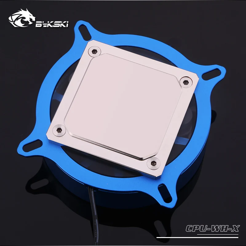 Bykski cpu-WH-X cpu блок водяного охлаждения с RBW светодиодный световой комплект для Intel Socket LGA 115x LGA 2011 LGA 2066 LGA 1366