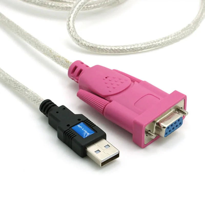 RS232 Serial DB9 Pin Female to USB 2.0 PL-2303 Cable for Window98/2000/Win XP/Vista/MAC WIF66 |