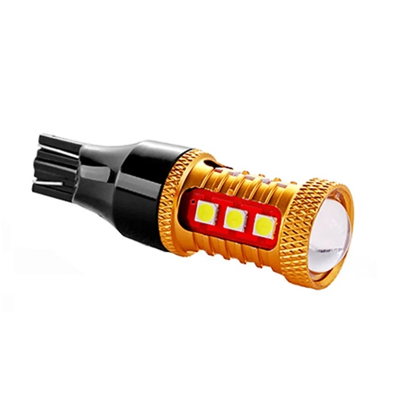 2 шт. автомобильные светодиодсветодиодный стоп сигналы T15 921 W16W WY16W 3030 лм|interior light|led