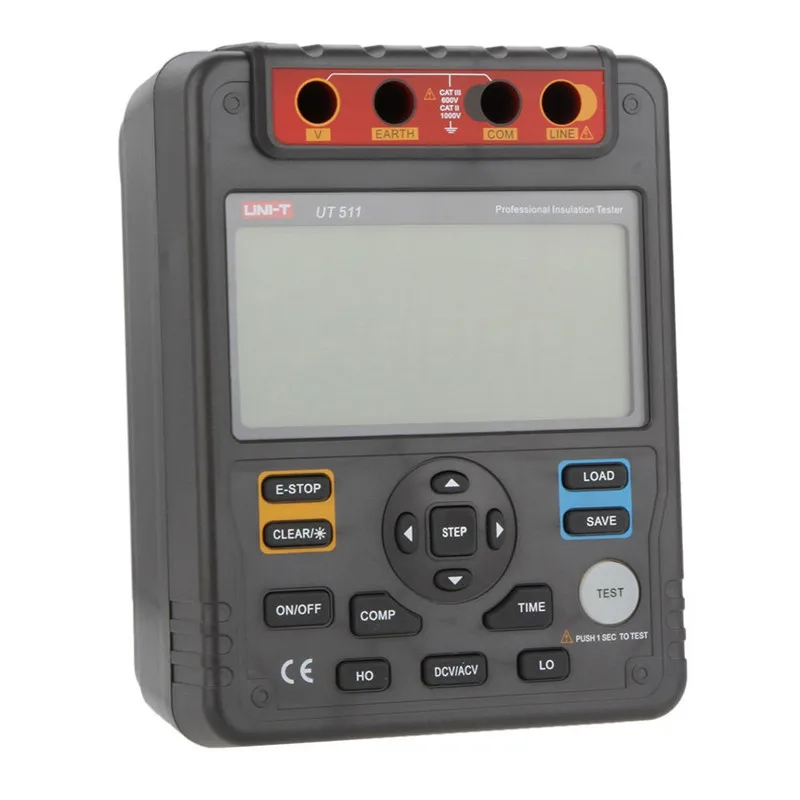 Цифровые измерители сопротивления изоляции новейший UNI T UT511 1000V 10Gohm вольтметр с