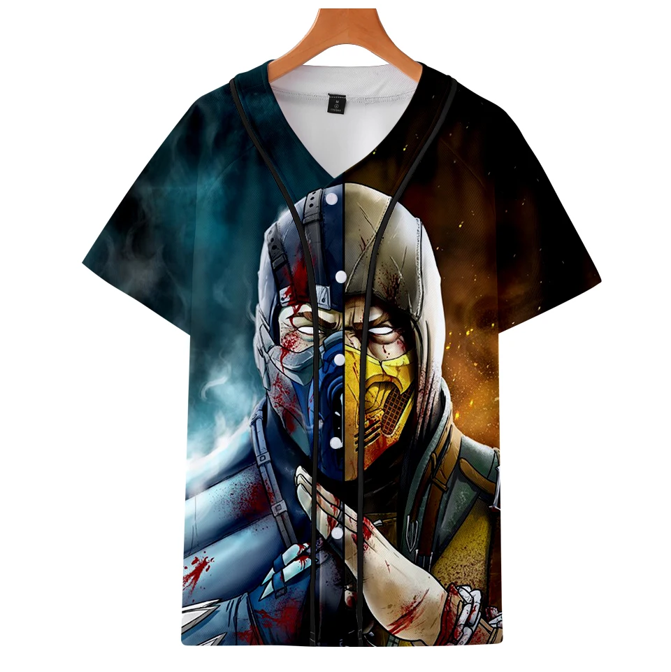 Ar 2019 mmoral Kombat 11 Куртки Kpop модная куртка новый бренд крутой принт длинный рукав