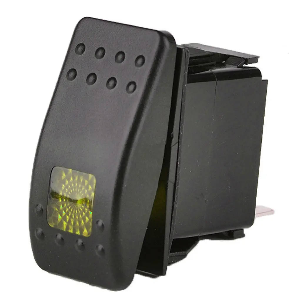 EE поддержка 12В 20А бар кулисный переключатель 3Pin синий/красный/зеленый/желтый