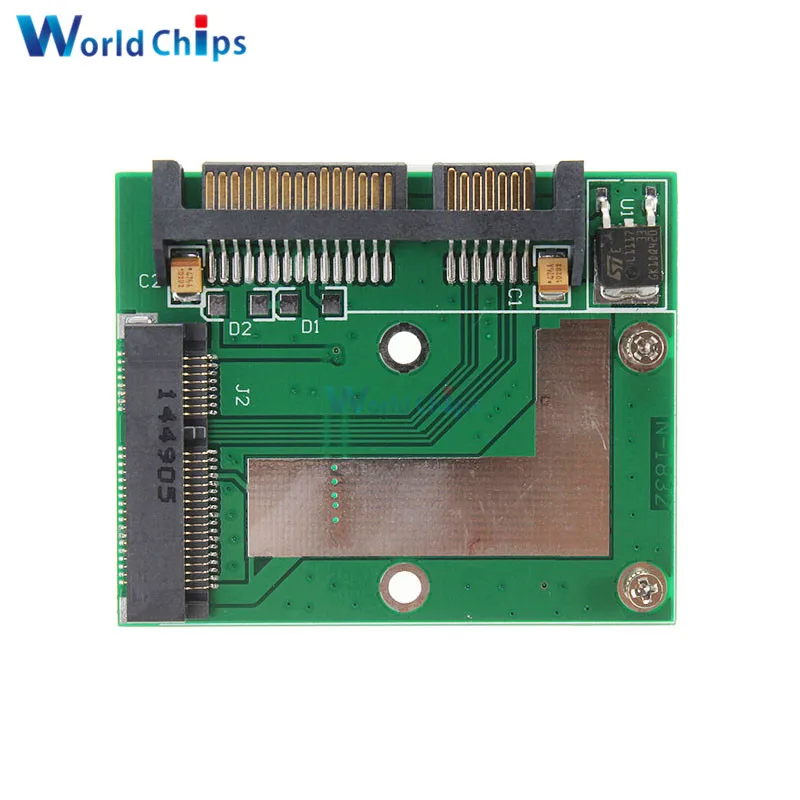 

Universal Standard mSATA SSD to 2.5 Inch SATA 6.0 Gps Adapter Converter Card Module Board For Laptop Desktop