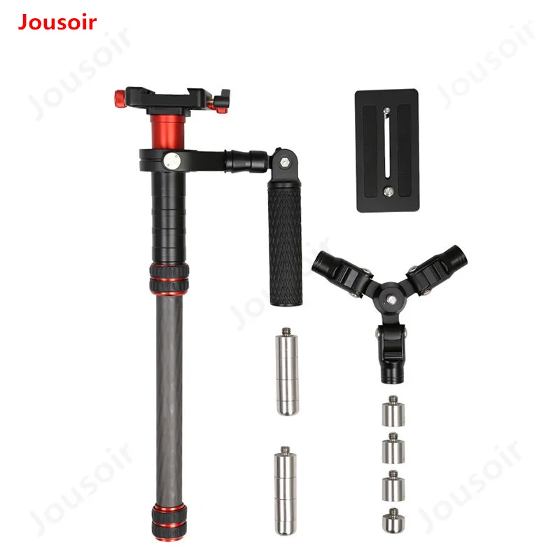 WeiFeng Tripod HJ-C200A Professional Carbon fiber handheld stabilizer SLR Camera DV Photography Bracket CD50 T02 | Электроника