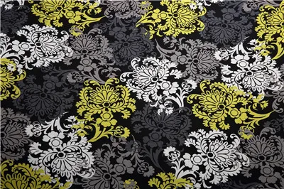 100x150cm 2 шт., 50x150 см/100x150 см, черно-желтая Цветочная серия, хлопчатобумажная ткань для шитья, ручная работа, лоскутное шитье, детская одежда - Цвет: 100x150cm