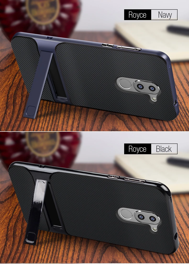 Задняя крышка для Huawei Honor 6X силиконовый термополиуретановый чехол PC 360 3D стенд телефонные футляры Honor6X GR5 Коврики 9 Lite Коврики 9 Коврики 9 Lite
