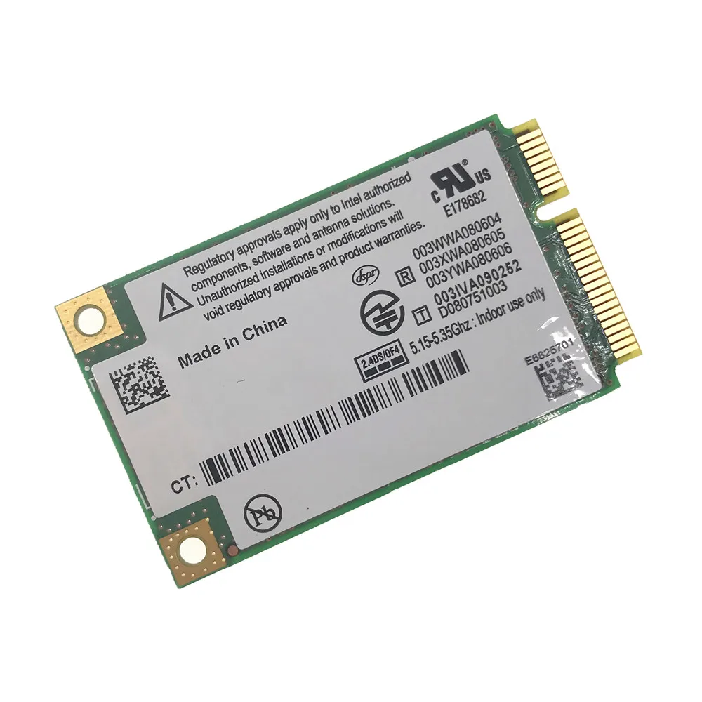 10 шт./100 шт. для Intel WiMAX Wifi Link 5150 512ANX 450 Мбит/с карта X200 X200S T400 R400 T500 X301 60Y3197 | Компьютеры
