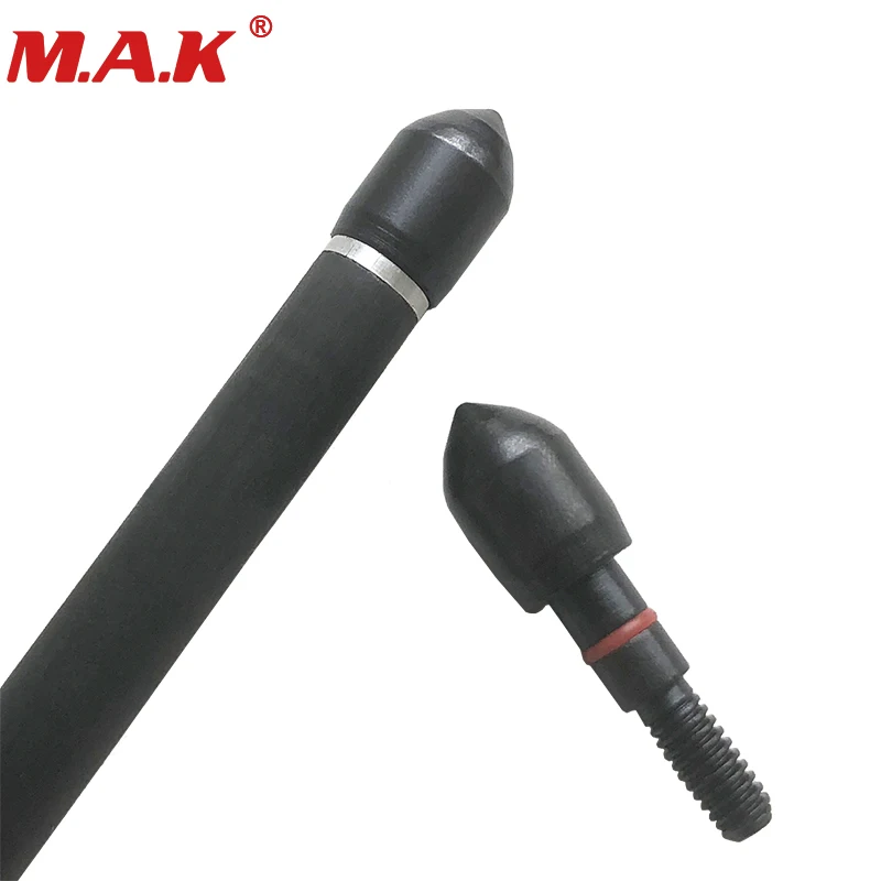 

12/24Pcs Arrow Head Tip Point 100/125 Grain Suit for Inner diameter 6.2mm Arrow Shaft for DIY Carbon Arrow Tube Archery Shooting