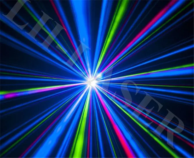 Лазерный RGB-светильник LH-RGB237 1 5 Вт аналоговый режим/Полноцветный анимационный