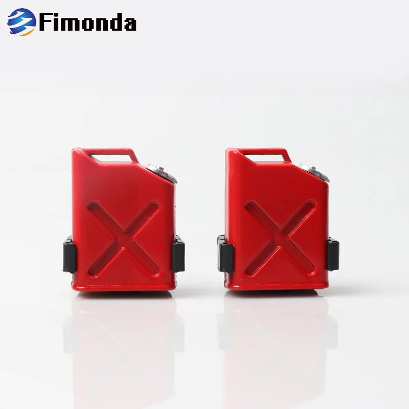 2 шт. миниатюрные топливные баки на радиоуправлении для автомобилей 1/10 Rock Cralwer Axial