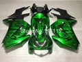 Обтекатели для Kawasaki Ninja 250r 2008- черный Пламя Фиолетовый инжекционного метода литья 08-14 для моек высокого качества комплект обтекателей ZX250 GD23