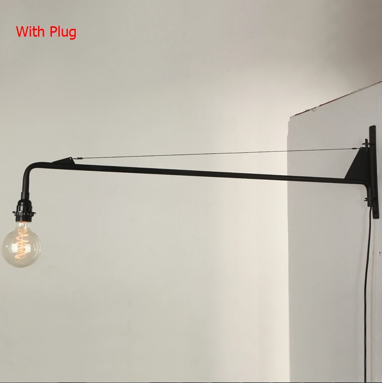 Винтажный американский кантри светодиодный настенный светильник в стиле лофта с