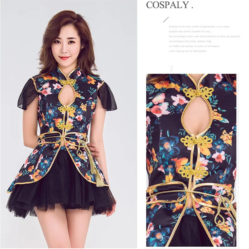 Sexy Woman Halloween kimono Cosplay Female Chinese traditional costume Carnival Purim parade Nightclub Bar Role Play party dress |