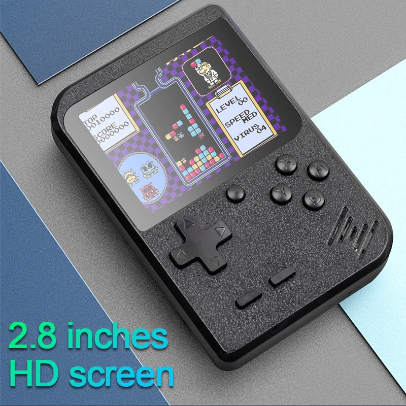 Video Game Console 8 Bit Retro Mini Pocket Handheld Player Built-in 400 Classic Games Best Gift for Child Nostalgic | Электроника