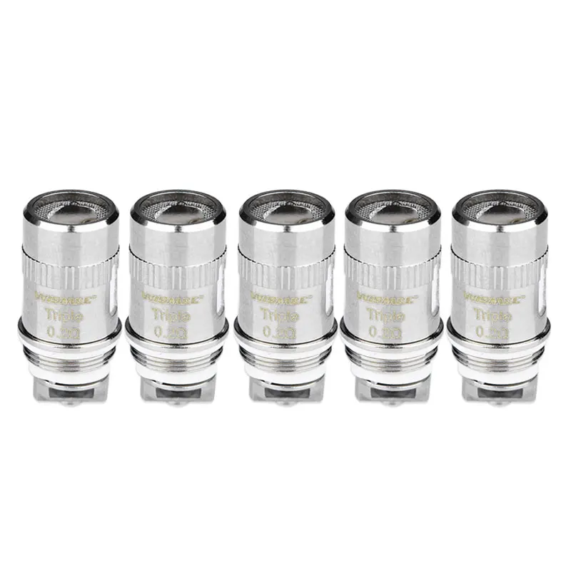 Оригинальные 5 шт. WISMEC Тройная головка 0.2ohm катушки для Amor Mini/Plus/Vicino/D30/Reux Mini