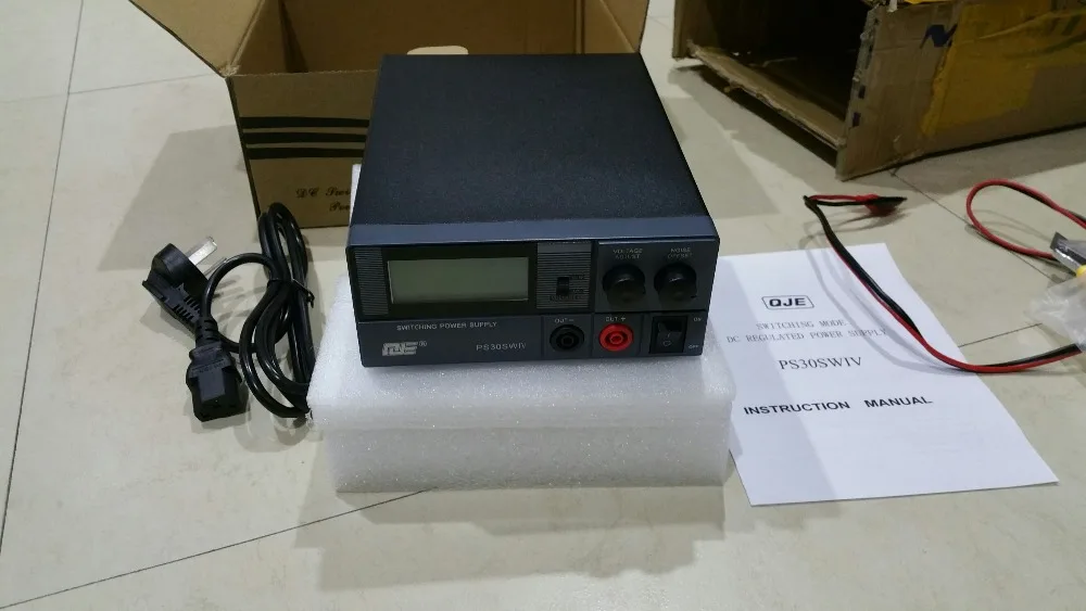 Мобильное радио PS-30SW Характеристическая вязкость полимера мощность 13,8 V 30A DC импульсный источник питания светодиодного табло QJE PS 30SW Характеристическая вязкость полимера для автомобильного радиоприемника FT-1807M FT-8800R FT-897D IC2820H