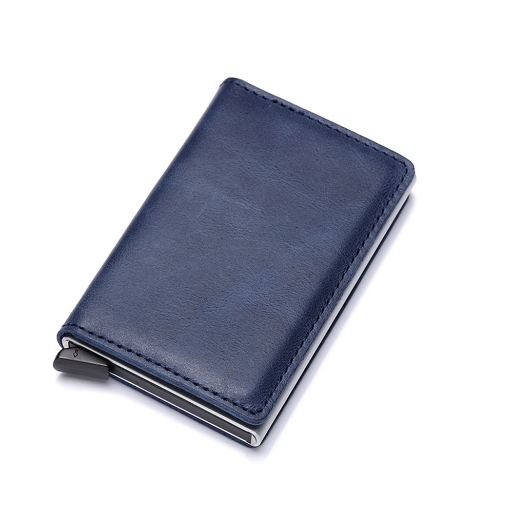 Мужской держатель для Карт RFID алюминиевый сплав кредитных карт 2020 новейший