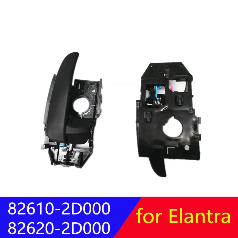 Genuine Interior Door Handle Front Left right Black for Hyundai Elantra XD 2.0L1.6L2003-2010 82610 2D000 82620 2D000 826102D000