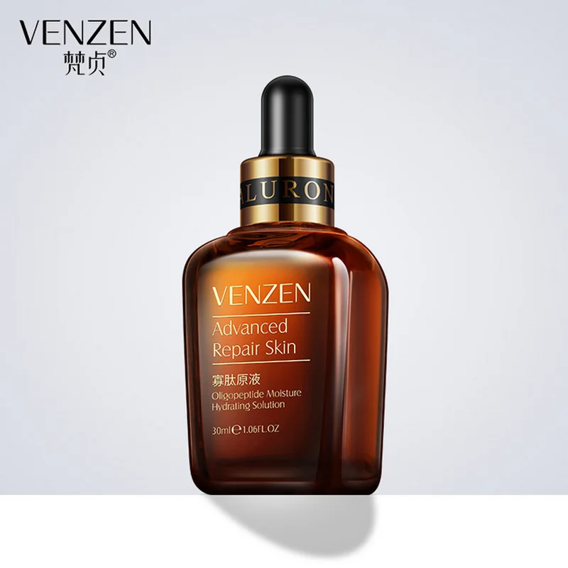 Oligopeptide VENZEN Сыворотка против морщин Гиалуроновая кислота эссенция для лица увлажняющая осветляющая кожа лечение от прыщей, отбеливание крем - Вес нетто: Oligopeptide