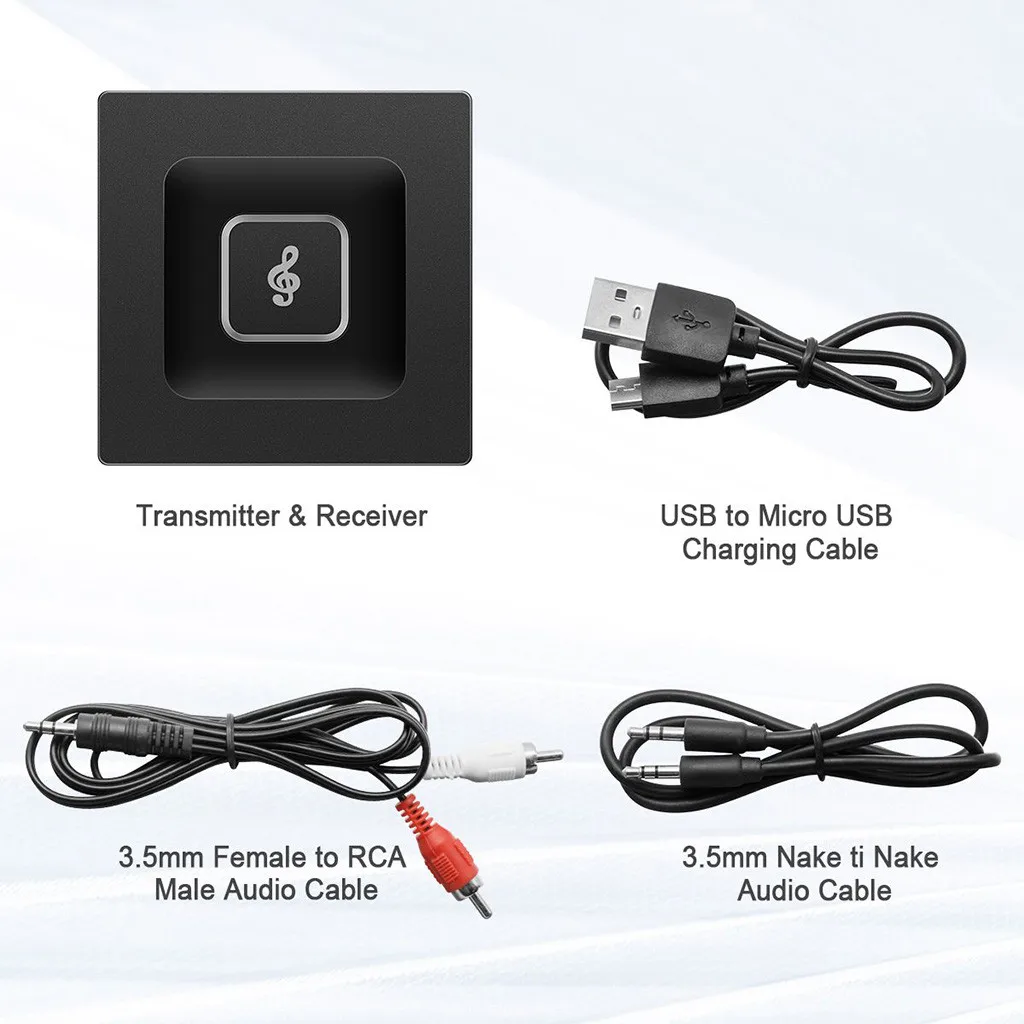 Беспроводной Bluetooth 4 0 аудио передатчик ТВ приемник 3 5 мм AUX HIFI стерео адаптер |