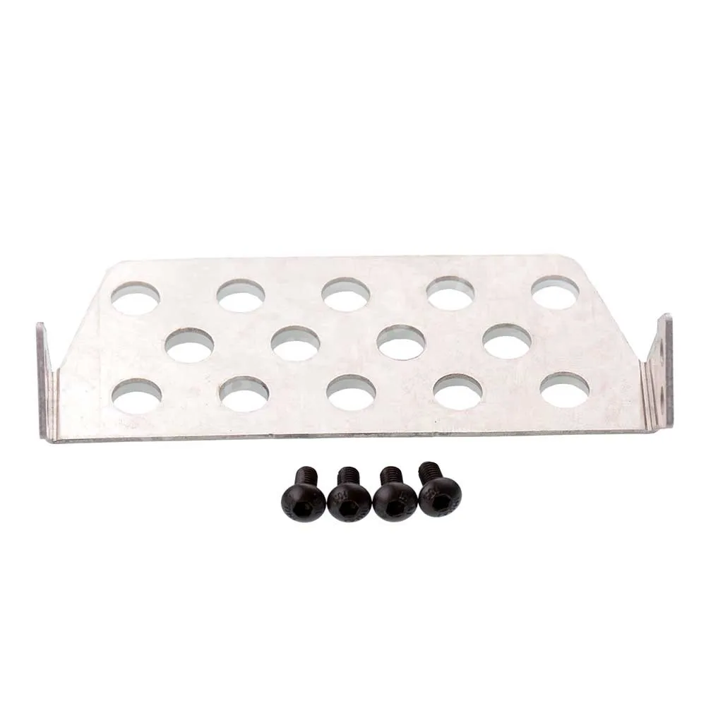 RC Cars Aluminium Alloy Front Rear Chassis Armor Protection Plate For 1/10 1:10 Crawler Car Traxxas RC4WD TRX-4 TRX4 T4 | Игрушки и