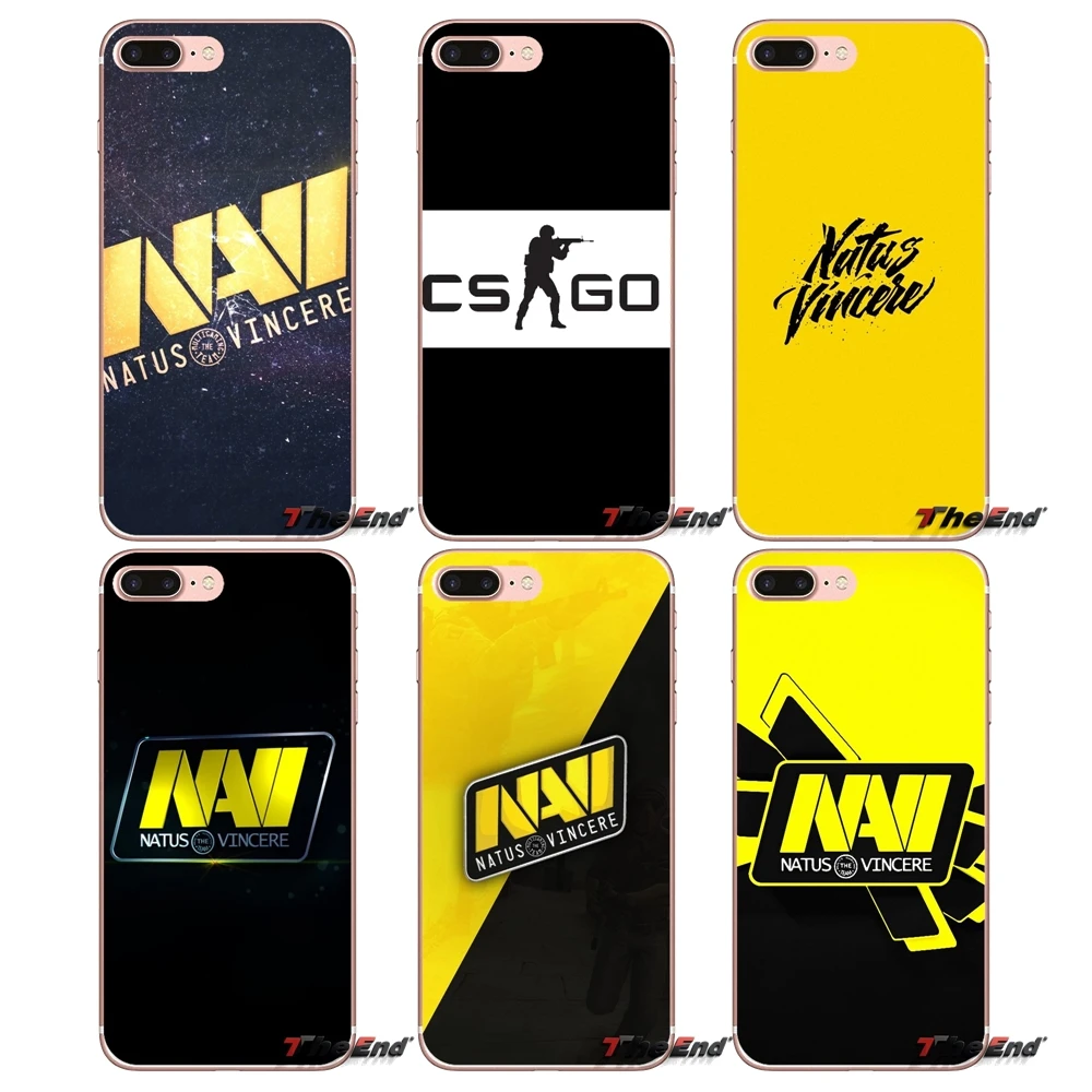 TPU прозрачный кожаный чехол для huawei P Smart Y6 P8 P9 P10 Plus Nova P20 Lite Pro Mini 2017 SLA L02 L22 2i natus vincere
