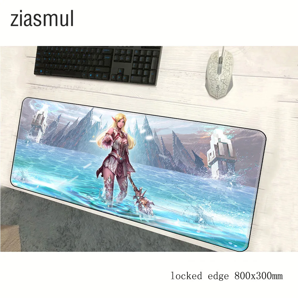 Игровой коврик для мыши lineage 2 800x300x3 мм|Коврики мышей| |