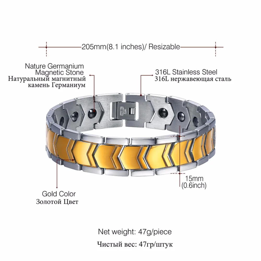 Браслет мужской из нержавеющей стали 21 см см|Браслеты| |