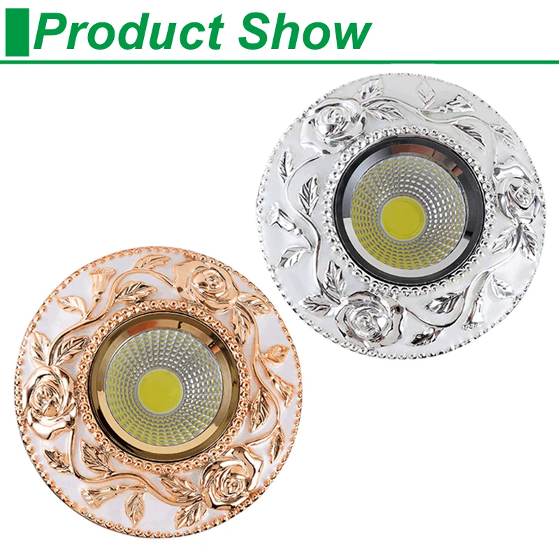 4 шт./лот СВЕТОДИОДНЫЕ Светильники 5 Вт встраиваемые потолочные точечные