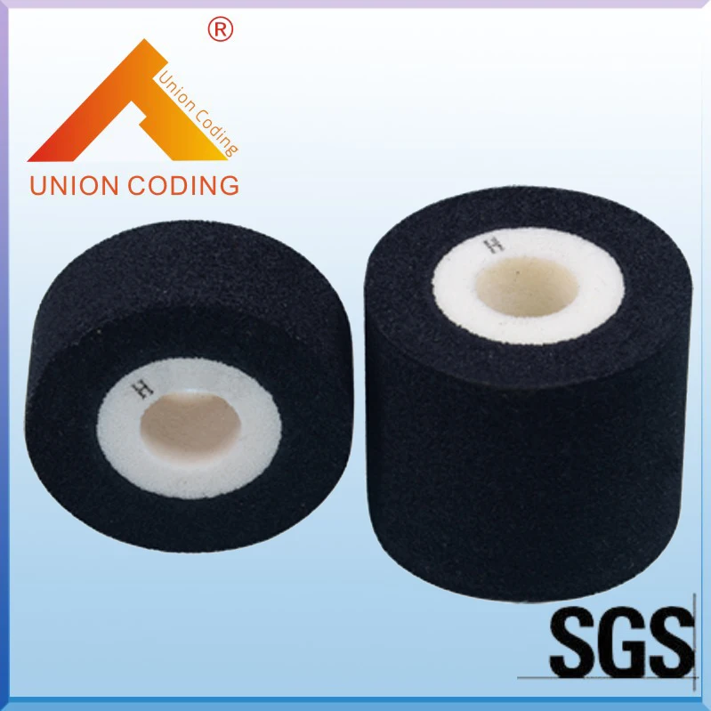 

Black Diameter 36mm Height 32mm hot ink roller for coding machine to pirnt date and number
