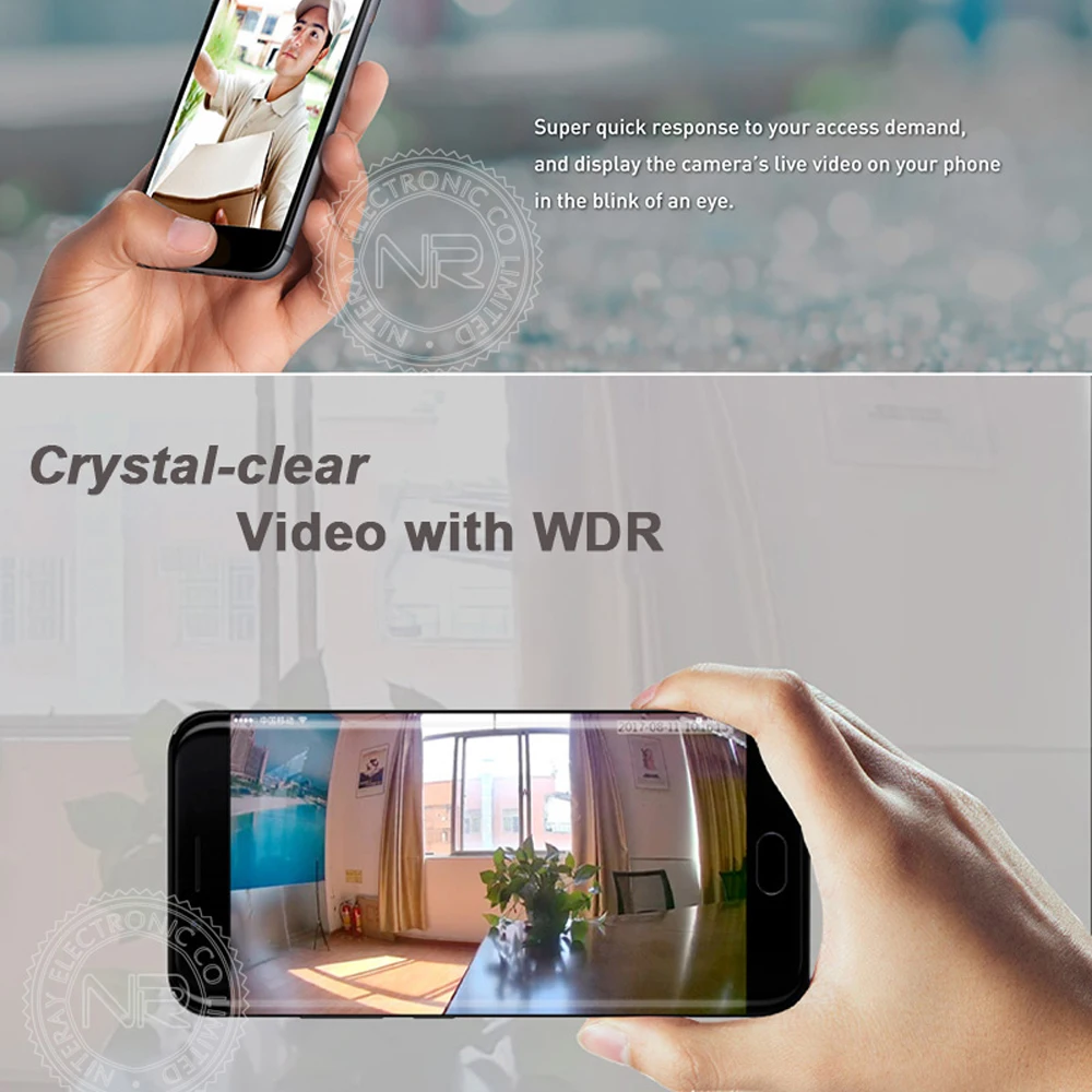 Ip-камера 720 P, умный, wifi, дверной звонок, беспроводной видео-телефон, дверной телефон, ночное видение, двухстороннее аудио, водонепроницаемый, для домашней безопасности, детский монитор